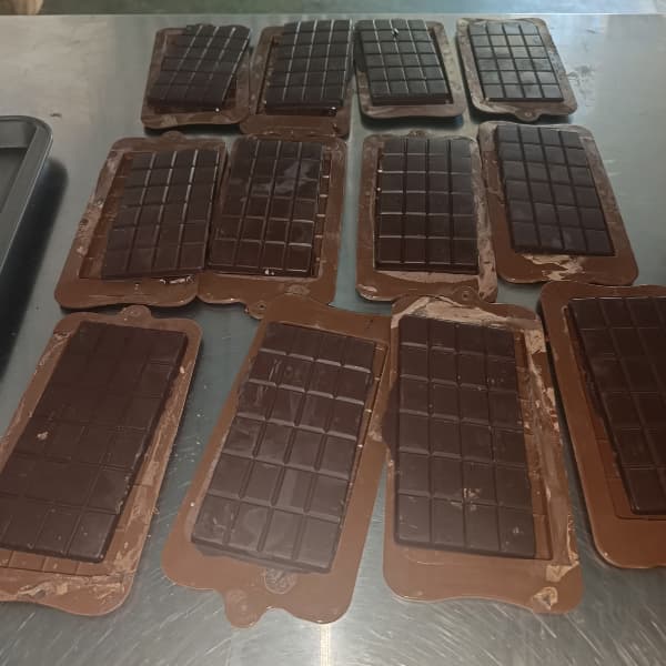 tablilla de chocolate 35% 100 gramos - Imagen 2